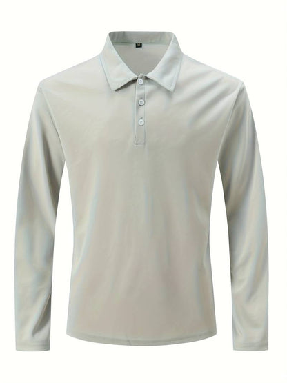 Joshua – comfortable stretch long sleeve golf shirt