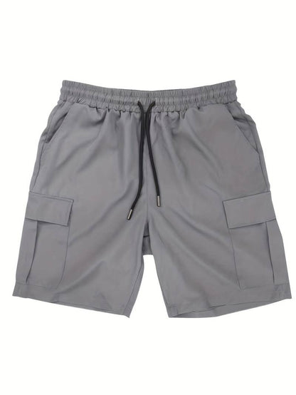 Ethan multi-pocket cargo shorts for men