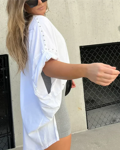 Bella – oversized shirt with basics