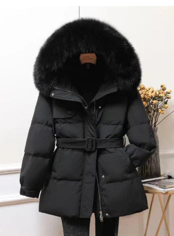 Corly - winter jacket with removable hood