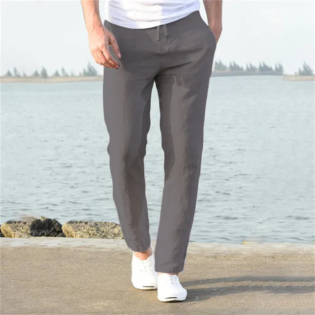 Ben – summer trousers made of linen