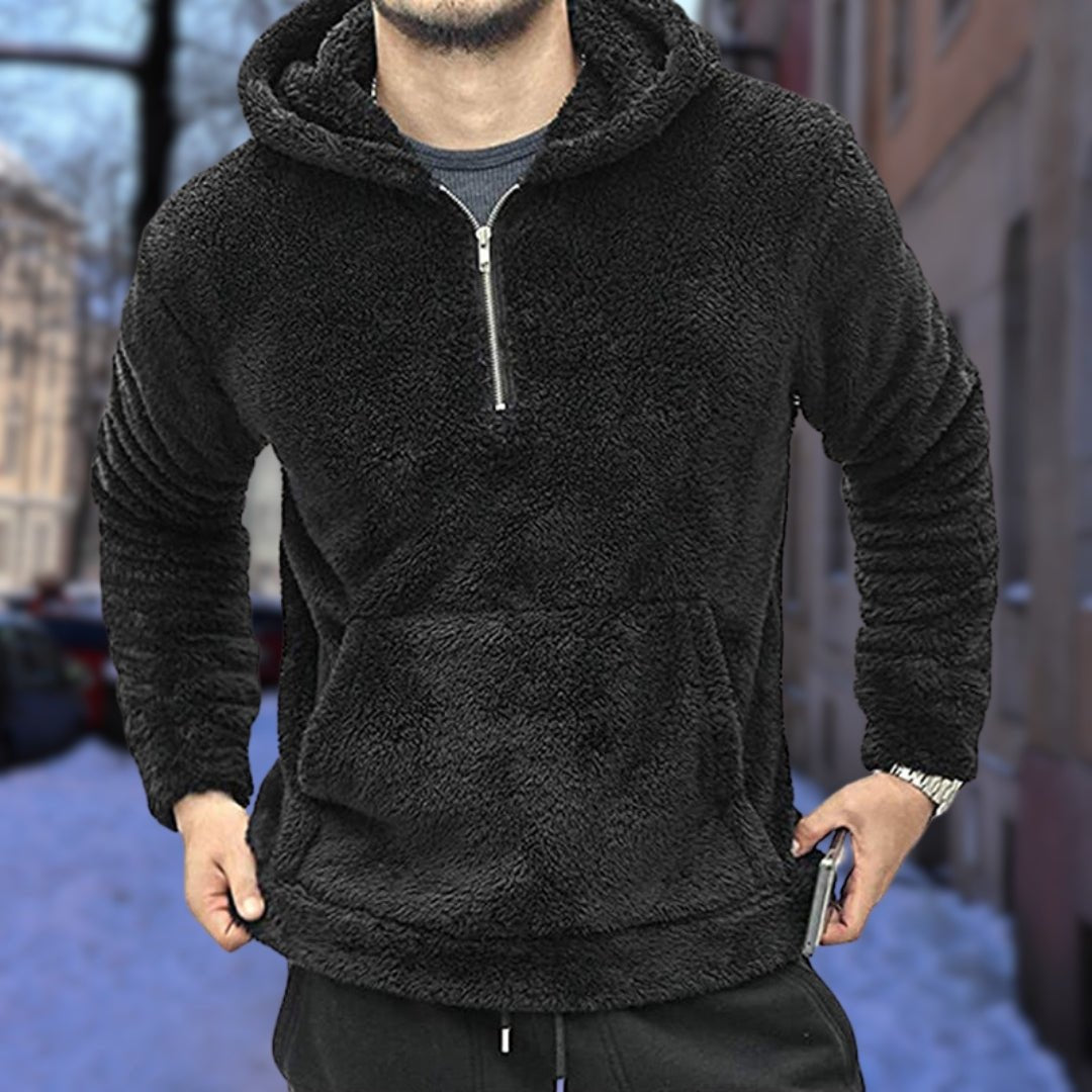 Peter - plush hoodie for men