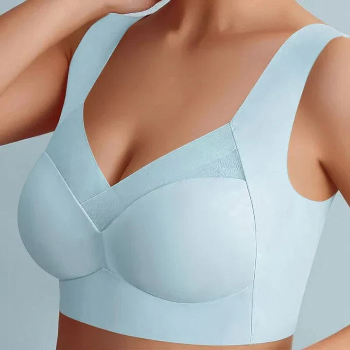 Blue comfort bra - Lisa