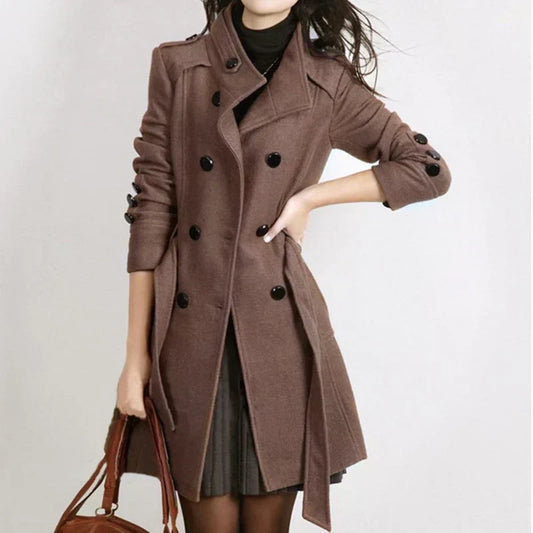 Lilyana – Elegant trench coat for women