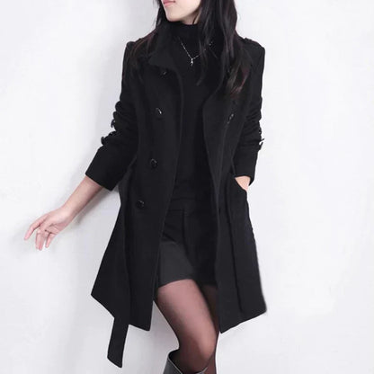 Lilyana – Elegant trench coat for women