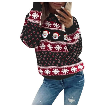 OLIVIAN - very warm and soft knitted Christmas sweater