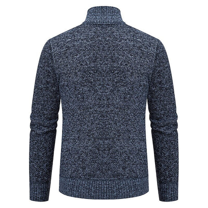 RALPH POLO - Stylish zipper knit sweater for men (Italian design)