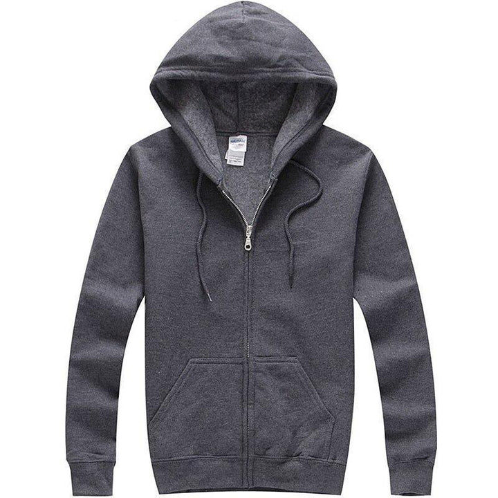 Ziat - men's hoodie with zip