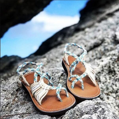 Casual lace-up sandals - galatea