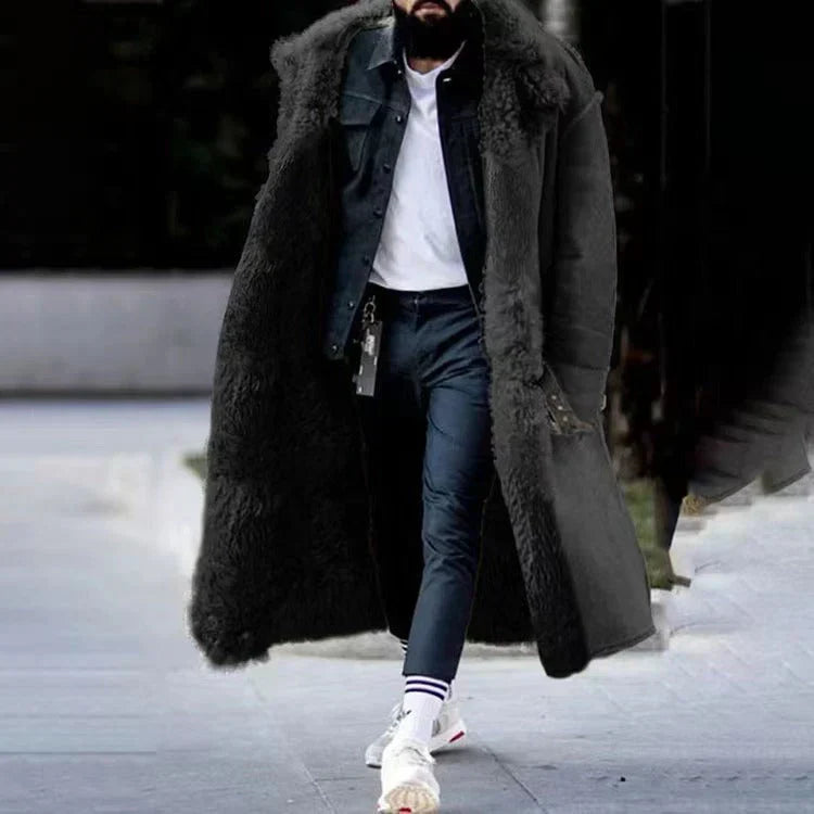 Elegant winter coat for men - hein