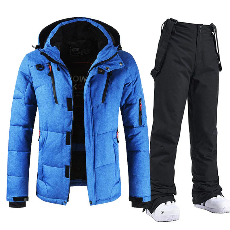 Yenien - windproof and waterproof sealed ski suit with hood and band trousers