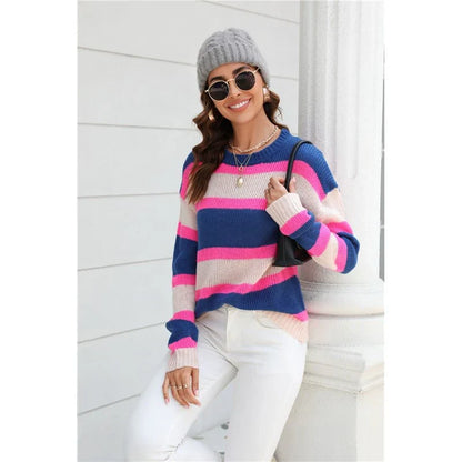 Viventia - striped multicolored sweater