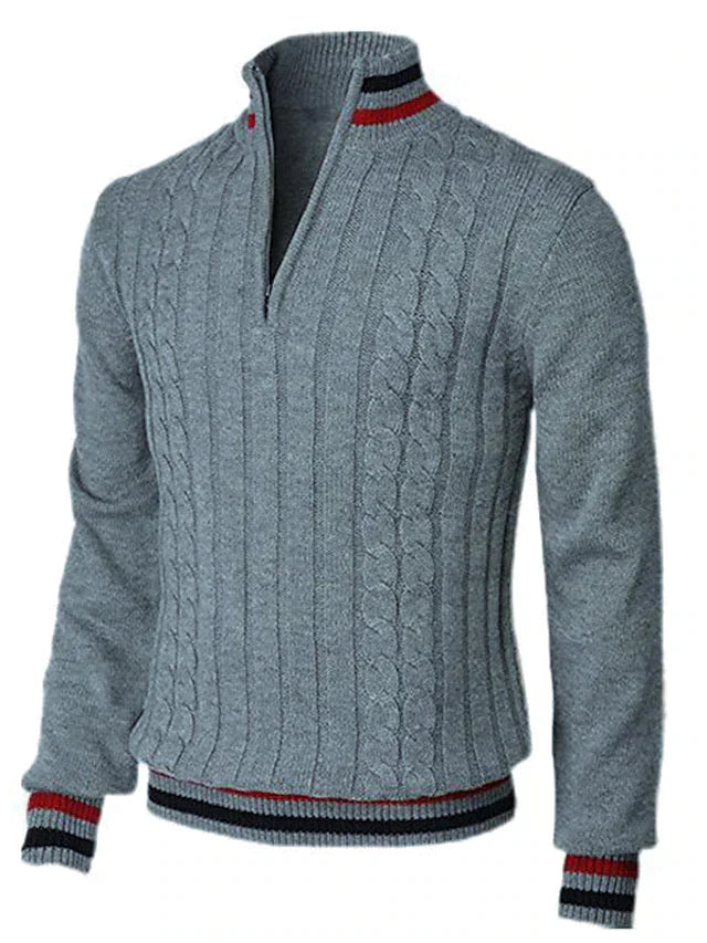 Tyler - stylish zipper sweater for men (italian design)