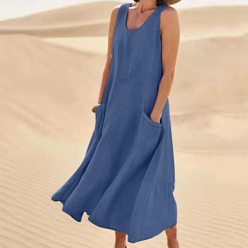 Lydia – versatile summer dress with pockets